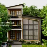 طراحی ویلا تریپلکس