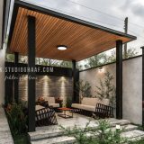 طراحی آلاچیق