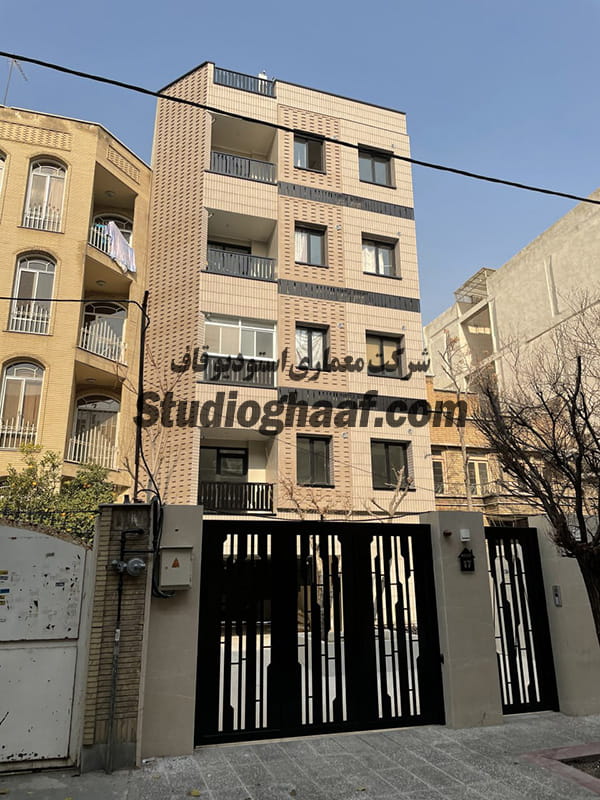 ایده طراحی نما با آجر 