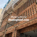 نمای آجری ساختمان