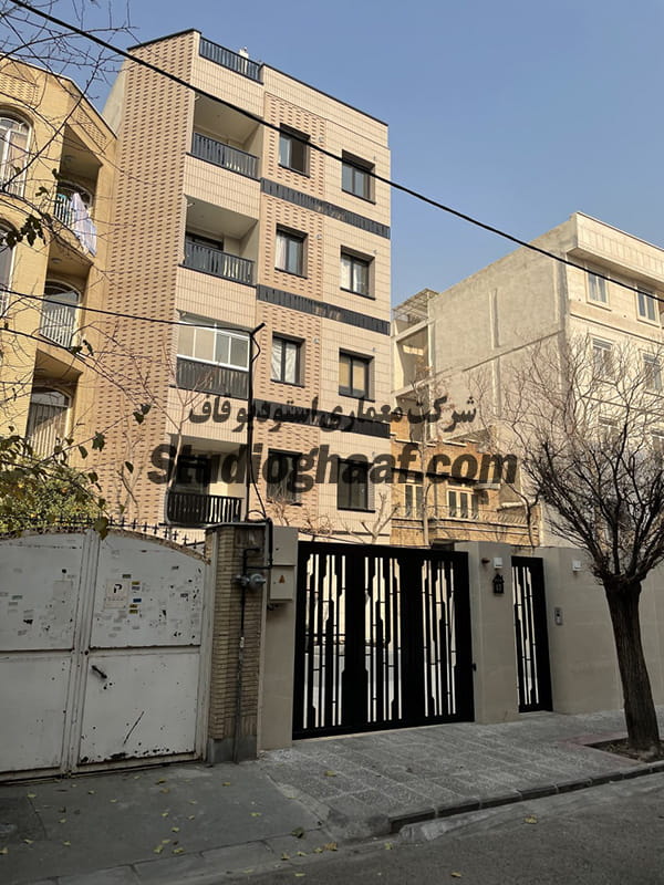 نمونه پروژه طراحی نمای آجری